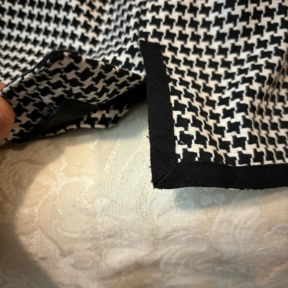Talbots Wool Blend Double Breasted Houndstooth Jacket/Blazer, Size 12 Petite - Picture 6 of 9